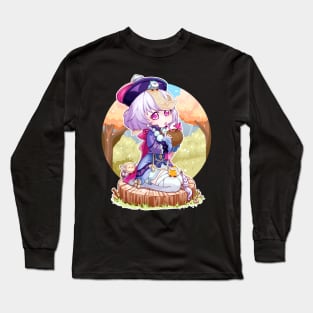 Qiqi Genshin Impact Long Sleeve T-Shirt